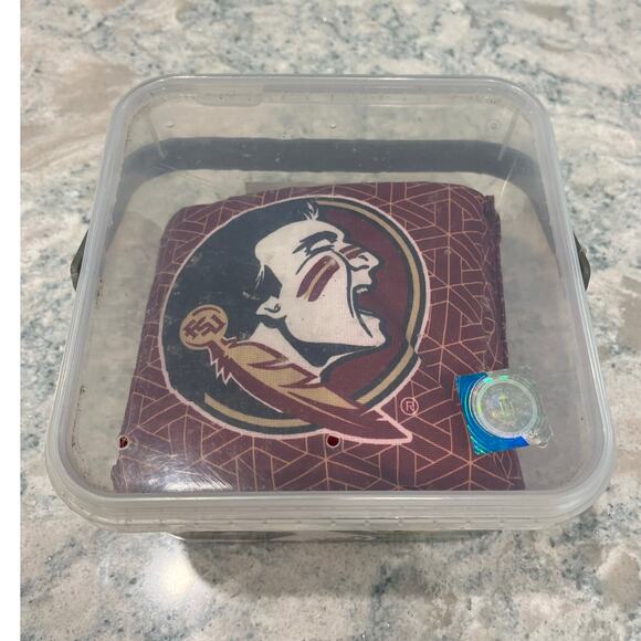 Wild Sports Deluxe Florida State University Cornhole Beanbags Set of 4 New - Picture 2 of 4